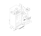 Frigidaire FRT18G6JBB cabinet diagram