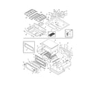 Electrolux EW30DS65GS8 top/drawer diagram