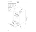 Electrolux EI24WC65GS1 cabinet diagram