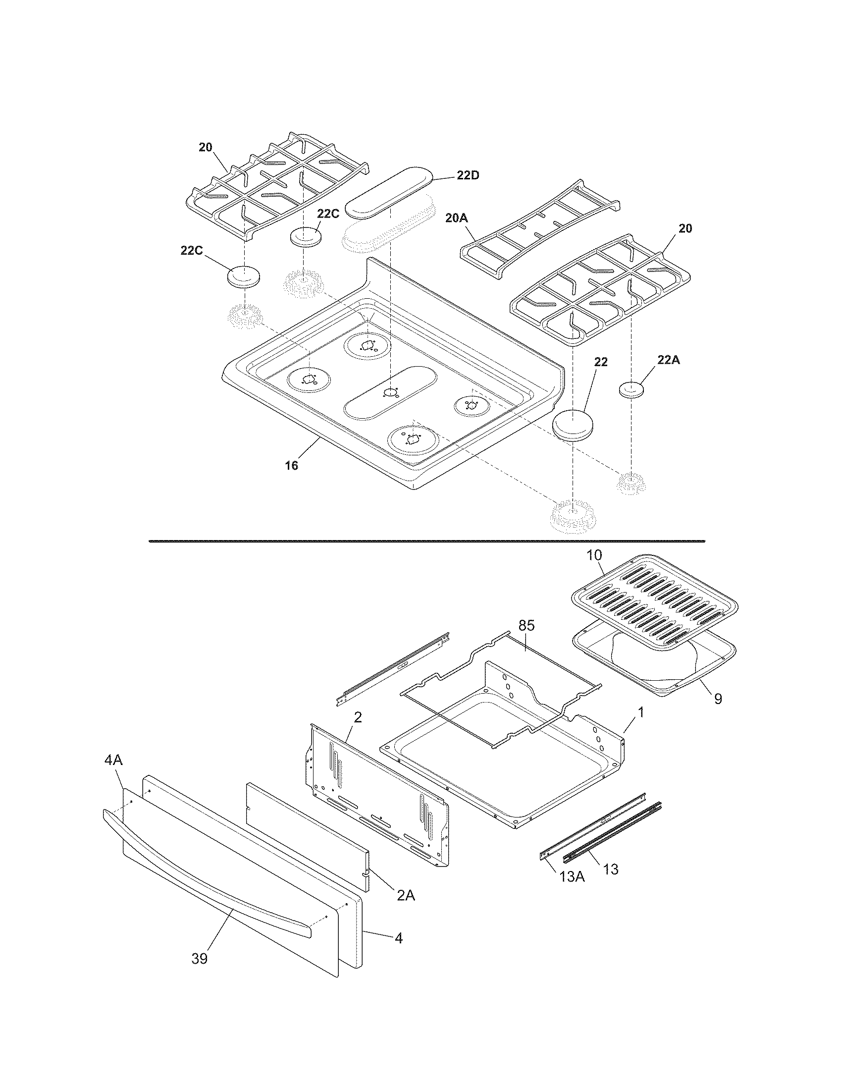 Top/drawer