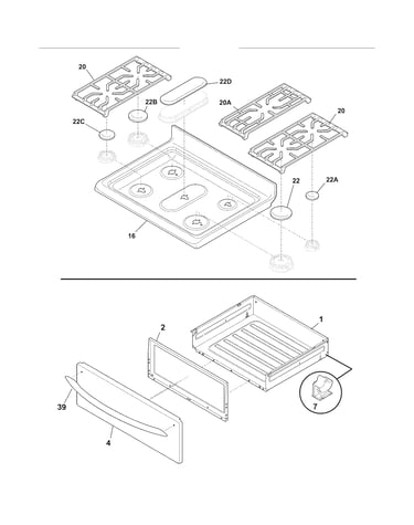 Top/drawer
