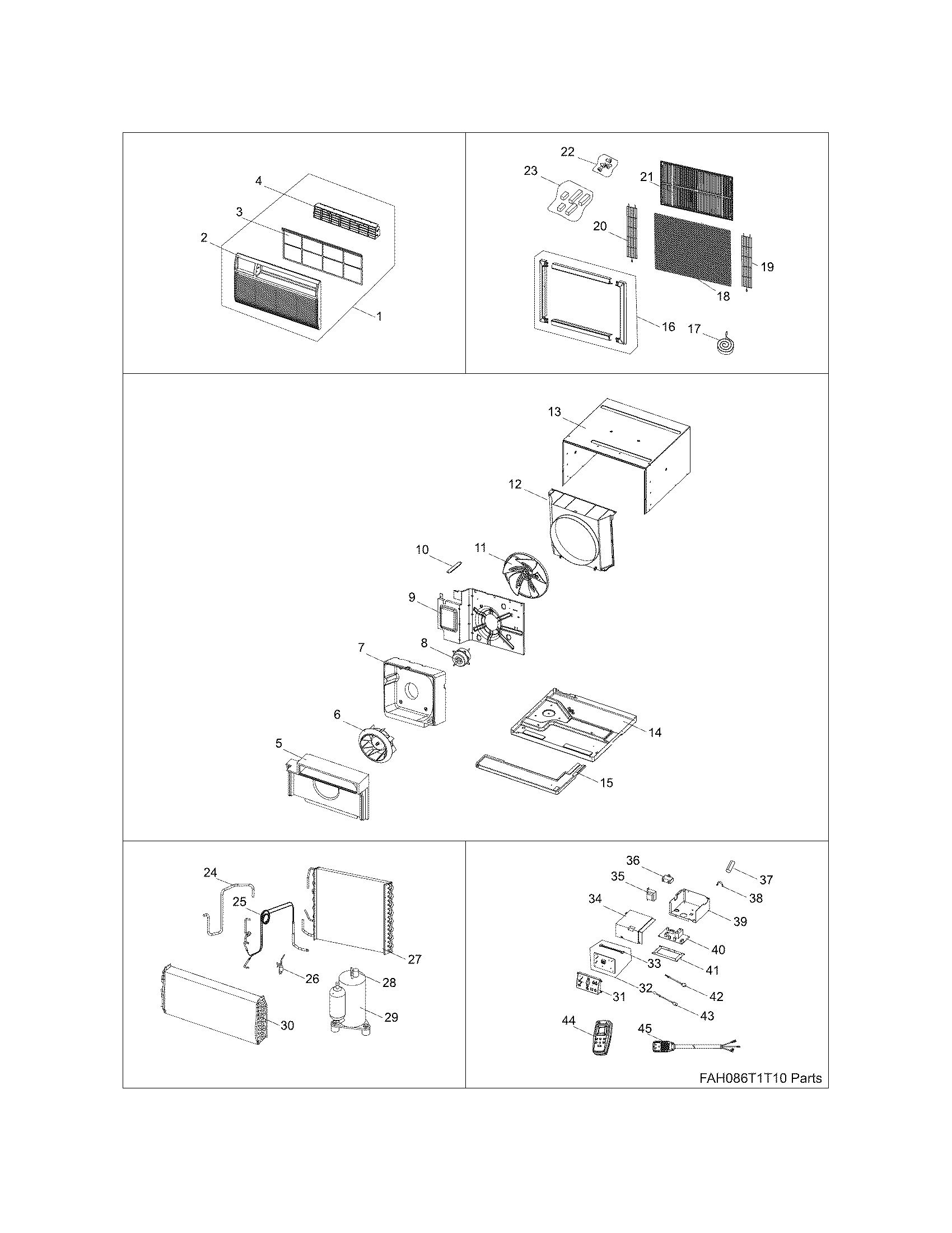Recommended spare parts