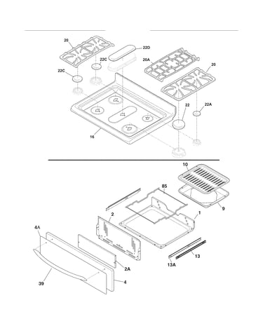 Top/drawer