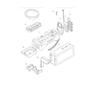 Frigidaire FGHB2844LF6 ice maker diagram