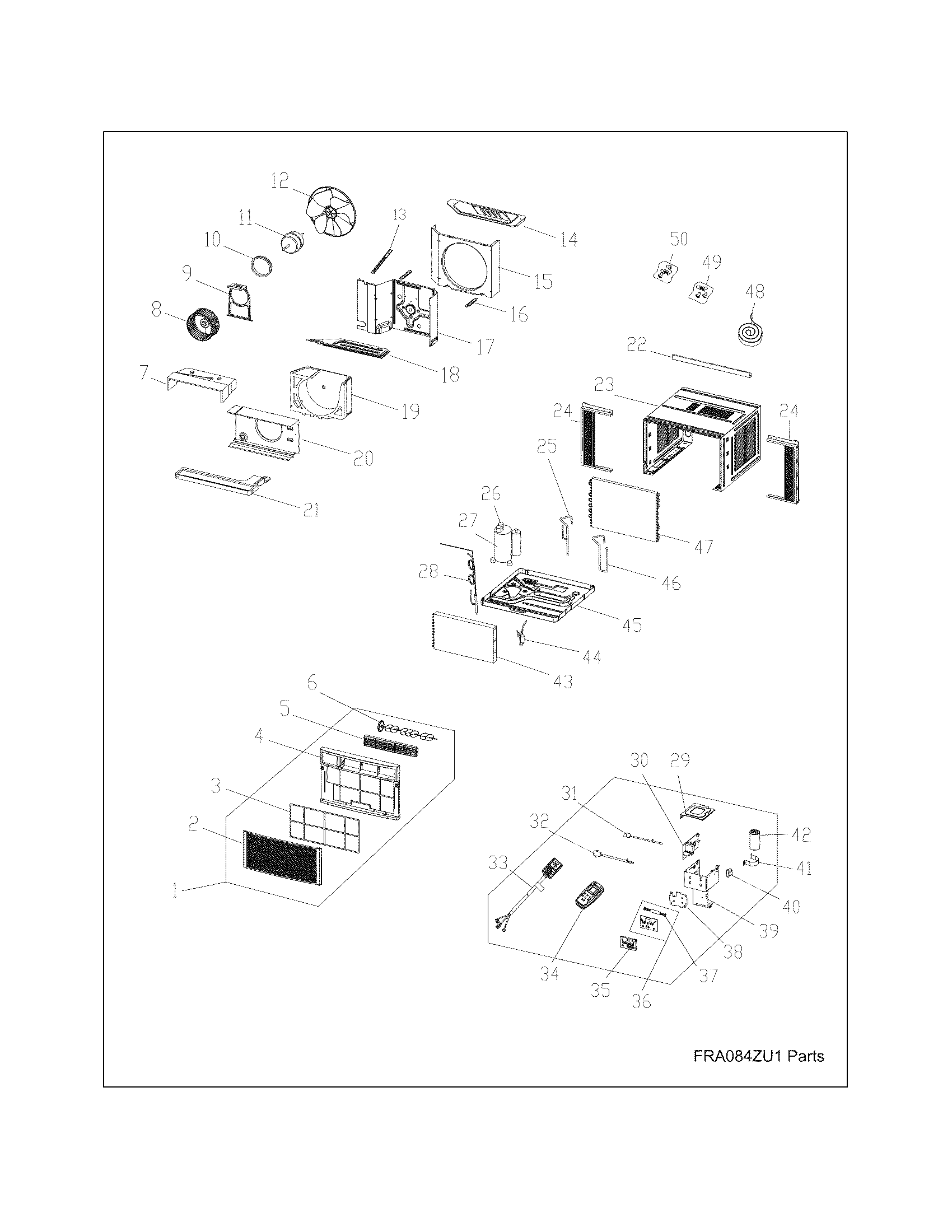 Recommended spare parts