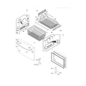 Frigidaire LGUB2642LE4 freezer drawer - basket diagram