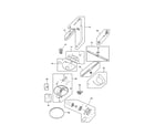 Kenmore 58715423100A motor & pump diagram