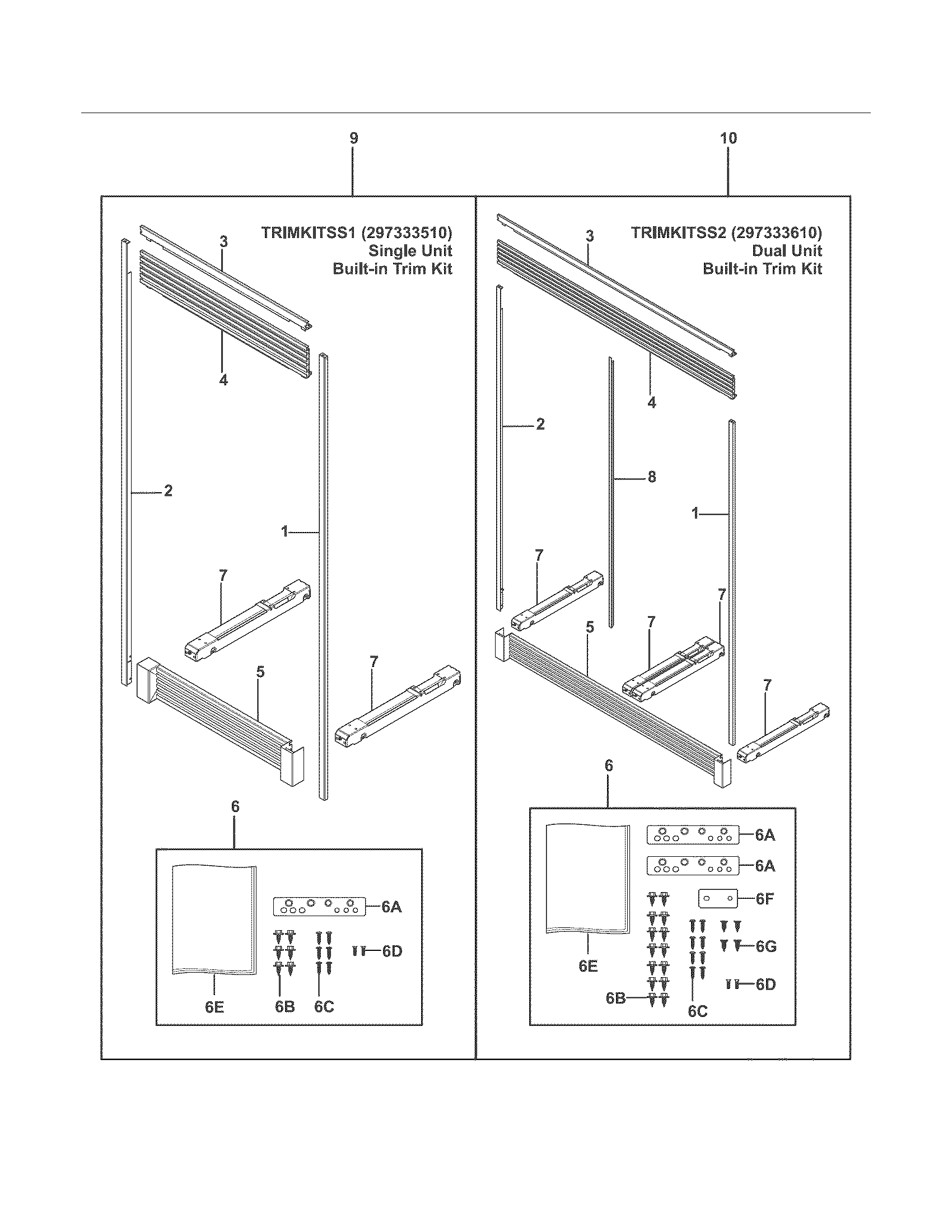 Replacement parts