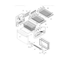 Electrolux EW28BS71ISB freezer drawer - basket diagram