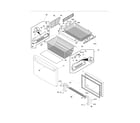 Electrolux EI28BS56IBB freezer drawer - basket diagram