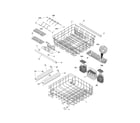 Kenmore 58715392100A racks diagram