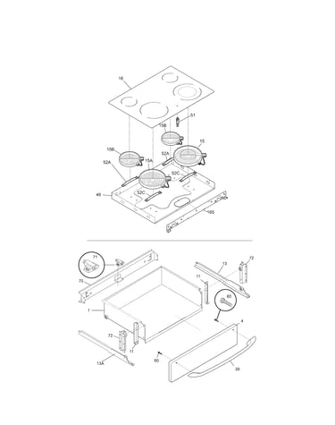 Top/drawer