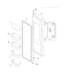 Refrigerator door