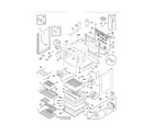 Frigidaire CPCF3091LFC body diagram