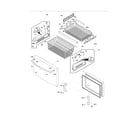 Frigidaire FGUN2642LE2 freezer drawer/baskets diagram