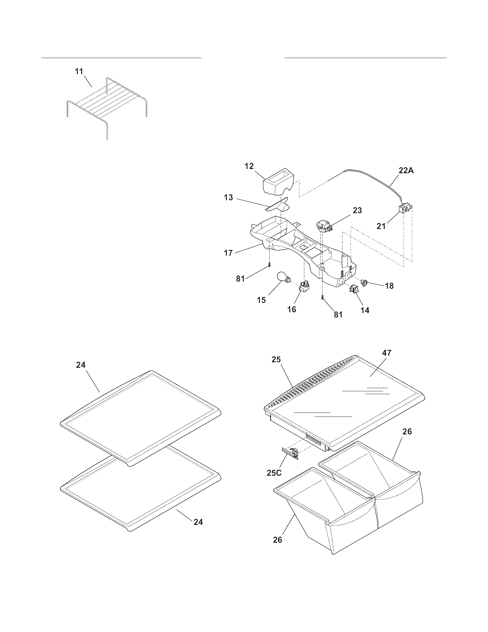 Shelves