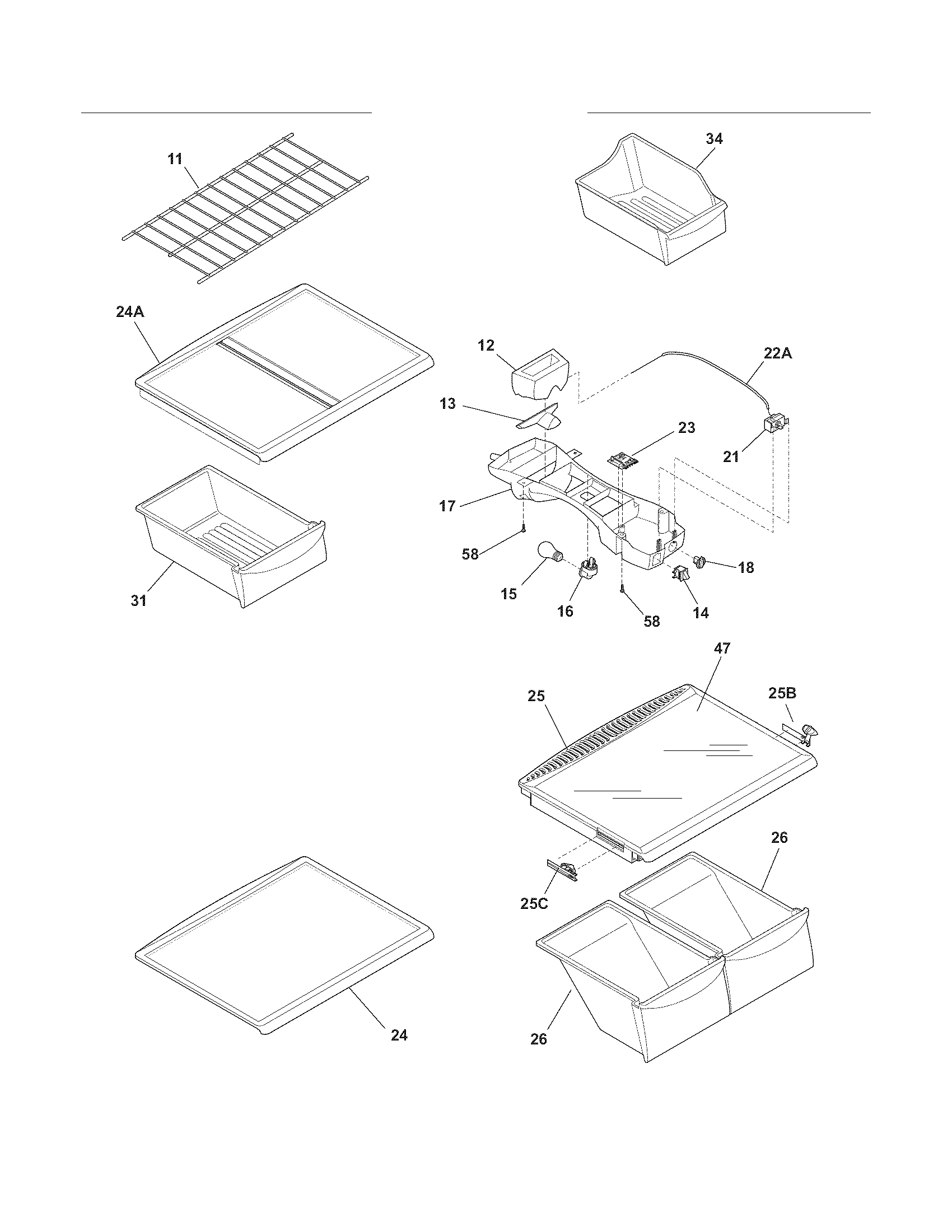 Shelves