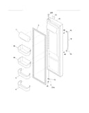 Refrigerator door