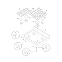 Kenmore 79078019001 main top diagram