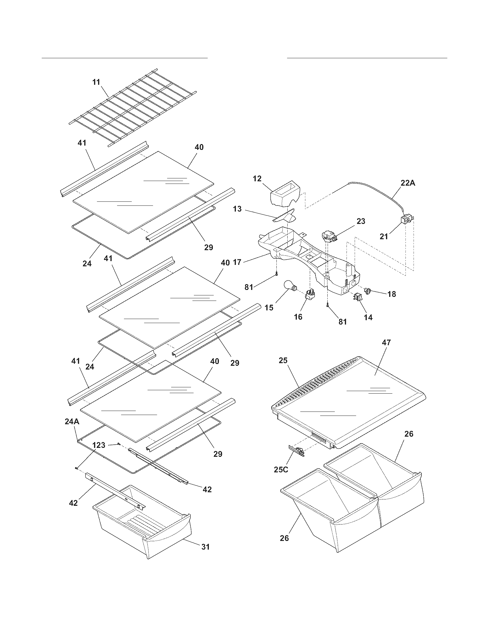 Shelves