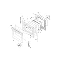 Kenmore 79072333013 door diagram
