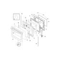 Kenmore 79092803015 door diagram