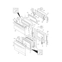 Kenmore Elite 79097503000 doors diagram