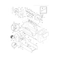 Frigidaire DGUS2645LF2 ice container diagram