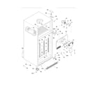 White-Westinghouse WRT18MP6CSS cabinet diagram