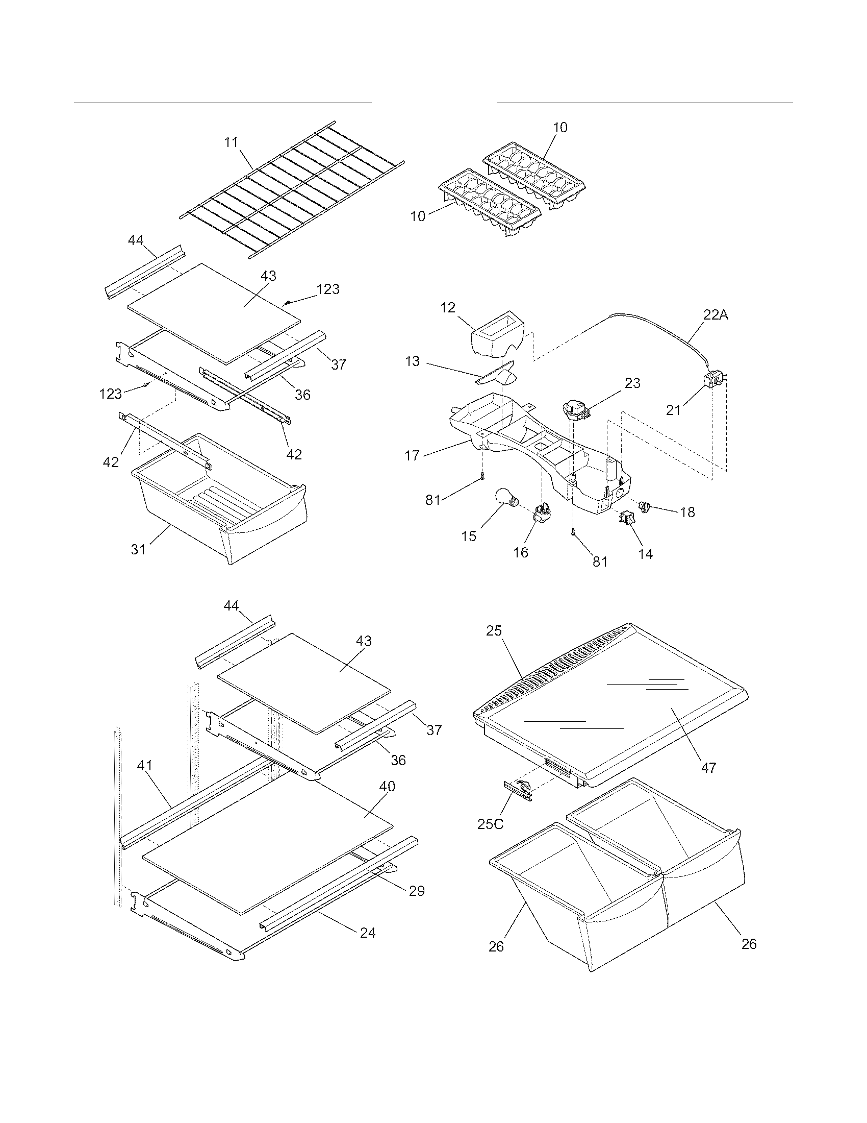 Shelves