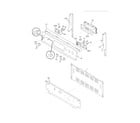 Frigidaire CGEF3055MWC backguard diagram