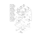 Kenmore 79078629400 burner diagram