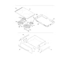 Frigidaire CFES3035LS3 top/drawer diagram