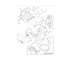 Frigidaire FGUS2632LE2 ice maker diagram