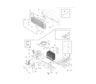 Frigidaire FGHN2844LE5 cooling system diagram
