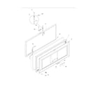 Frigidaire FFCH13M2MW0 door diagram