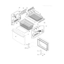 Frigidaire FPHG2399MF3 freezer drawer/baskets diagram