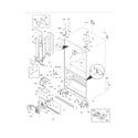 Frigidaire FPHG2399MF3 cabinet diagram
