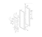 Frigidaire LGHC2342LP2 refrigerator door diagram