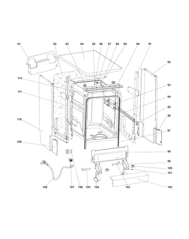 Tub/frame