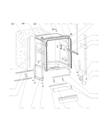 Tub/frame