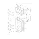 Frigidaire FFHI2117LW2 doors diagram