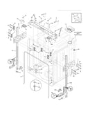 Upper frame/tub