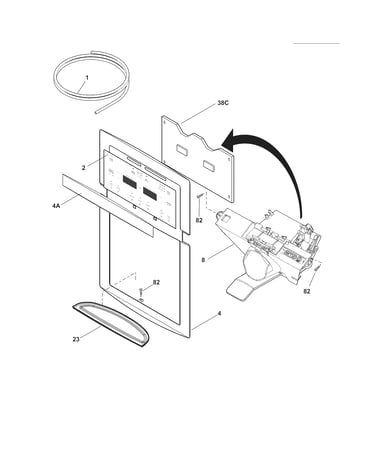 Ice & water dispenser