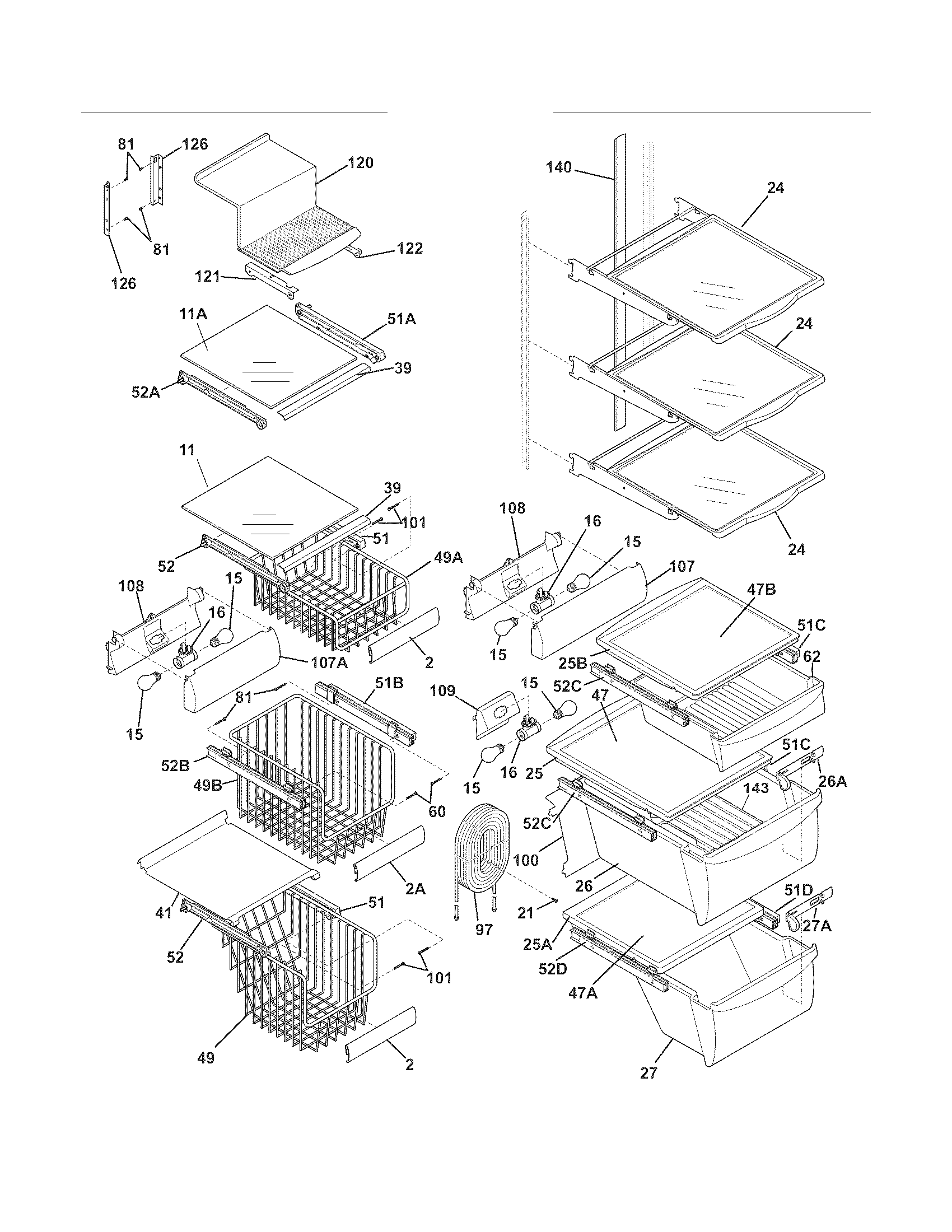 Shelves