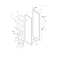 Electrolux EW23CS65GS1 refrigerator door diagram