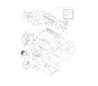 Frigidaire FGHS2332LE4 ice container diagram