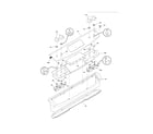 Frigidaire FFES3015LWD backguard diagram