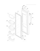 Refrigerator door