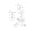Frigidaire LGBD2432LW0B motor & pump diagram